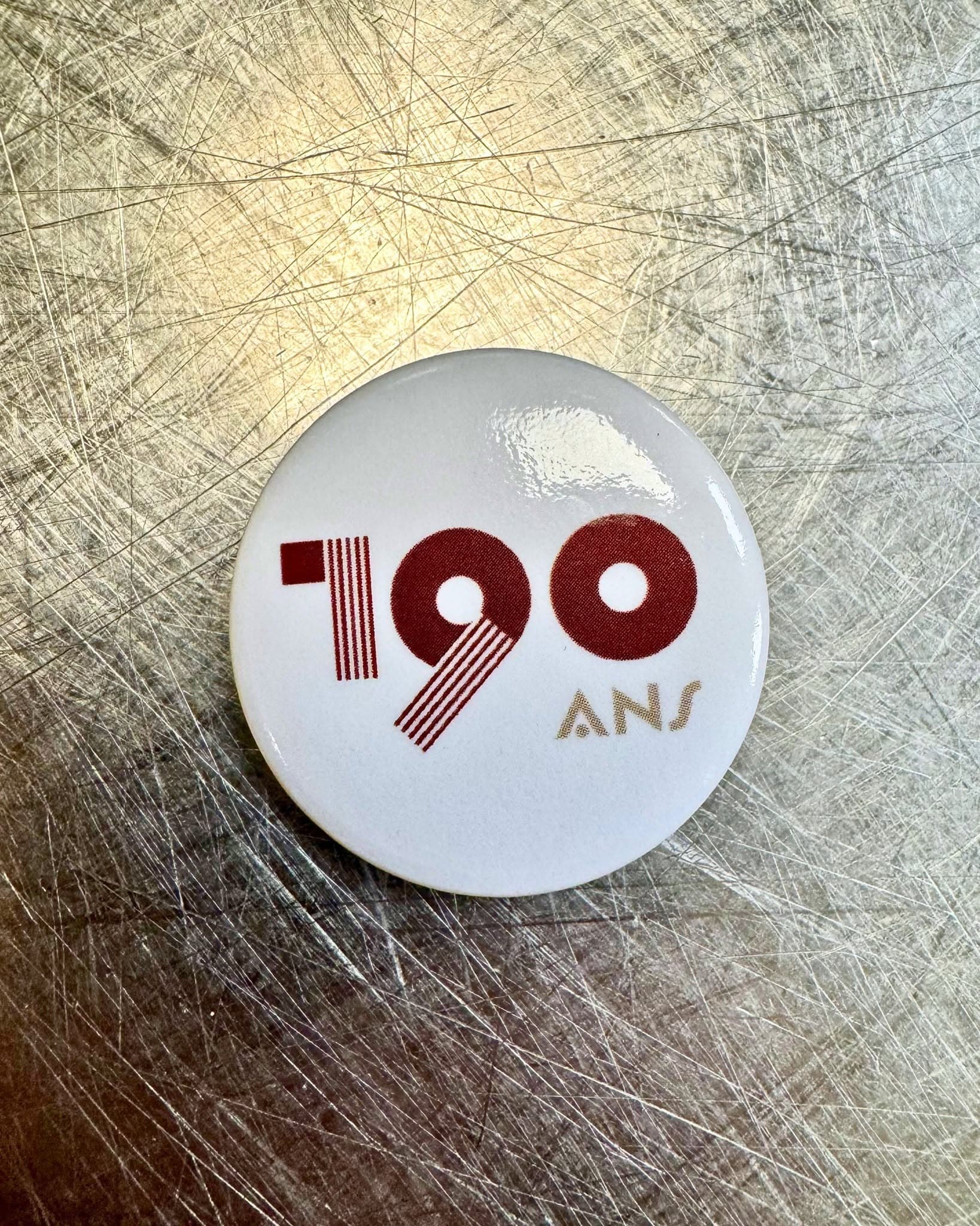 Le badge collector des 190 ans de la Brasserie Georges