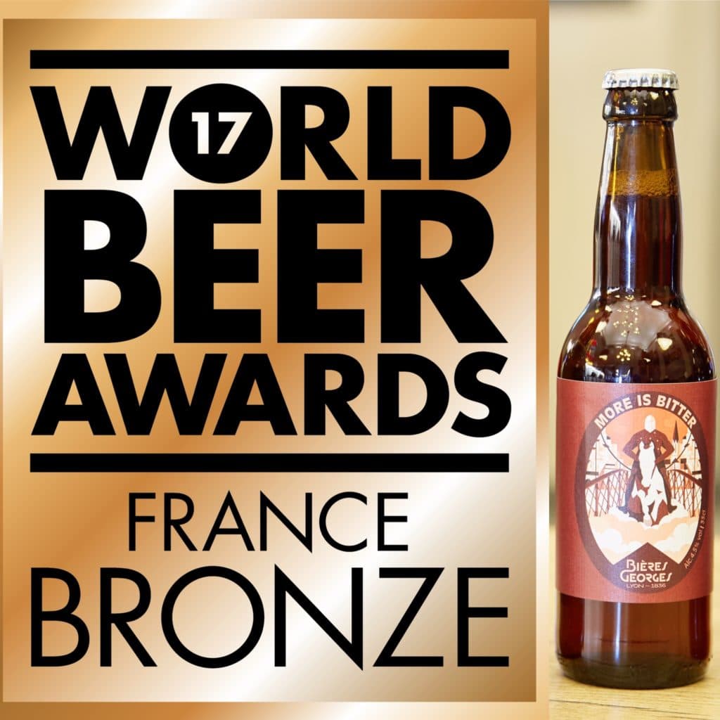 World Beer Awards 2017 — Médaille de bronze France pour la More is Bitter