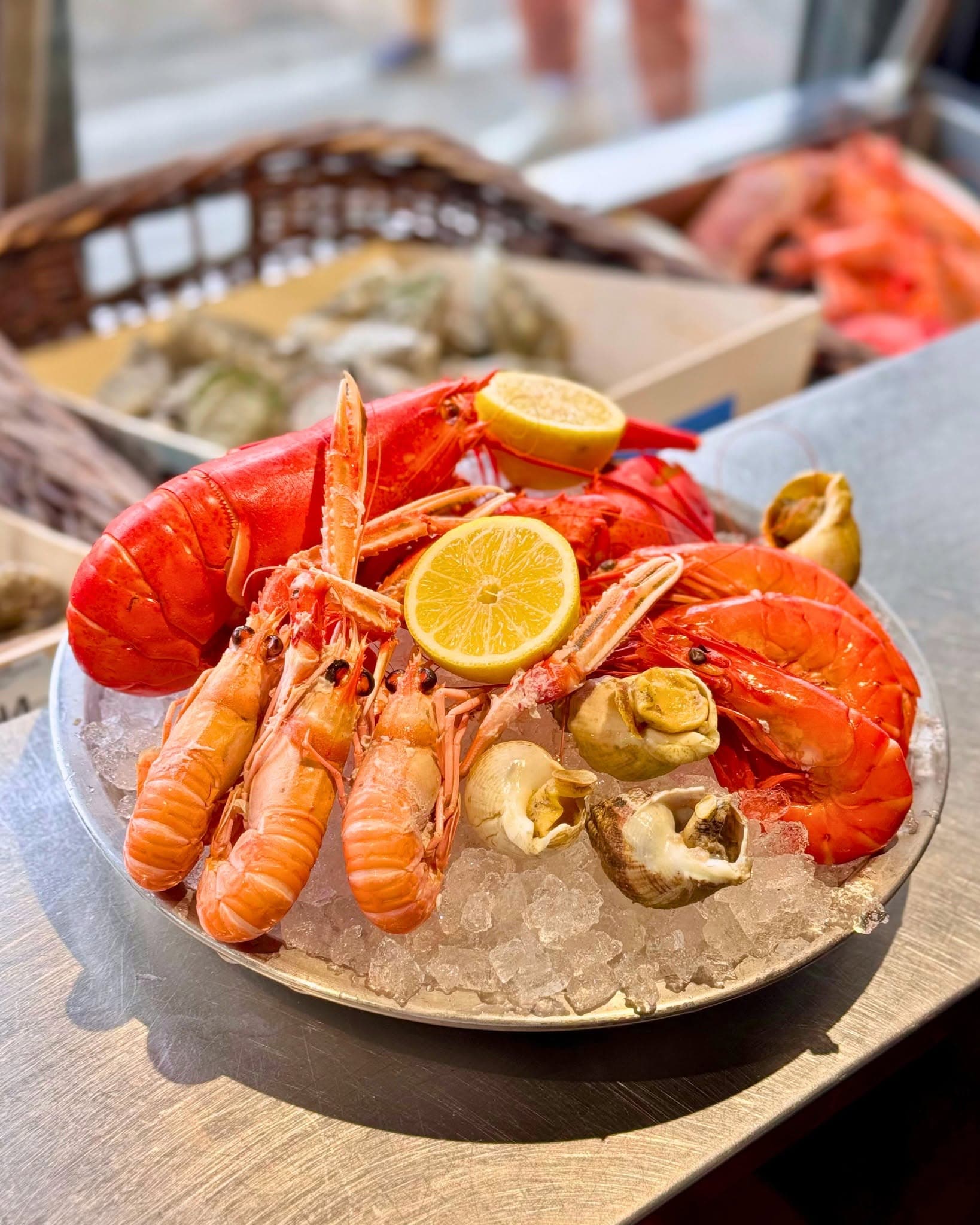 Le plateau de fruits de mer de la Brasserie Georges